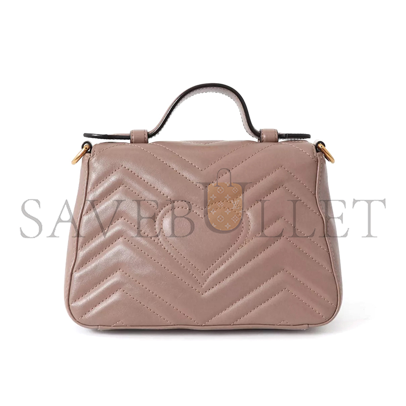 GUCCI GG MARMONT MINI TOP HANDLE BAG ‎‎547260 (21*15.5*8cm)